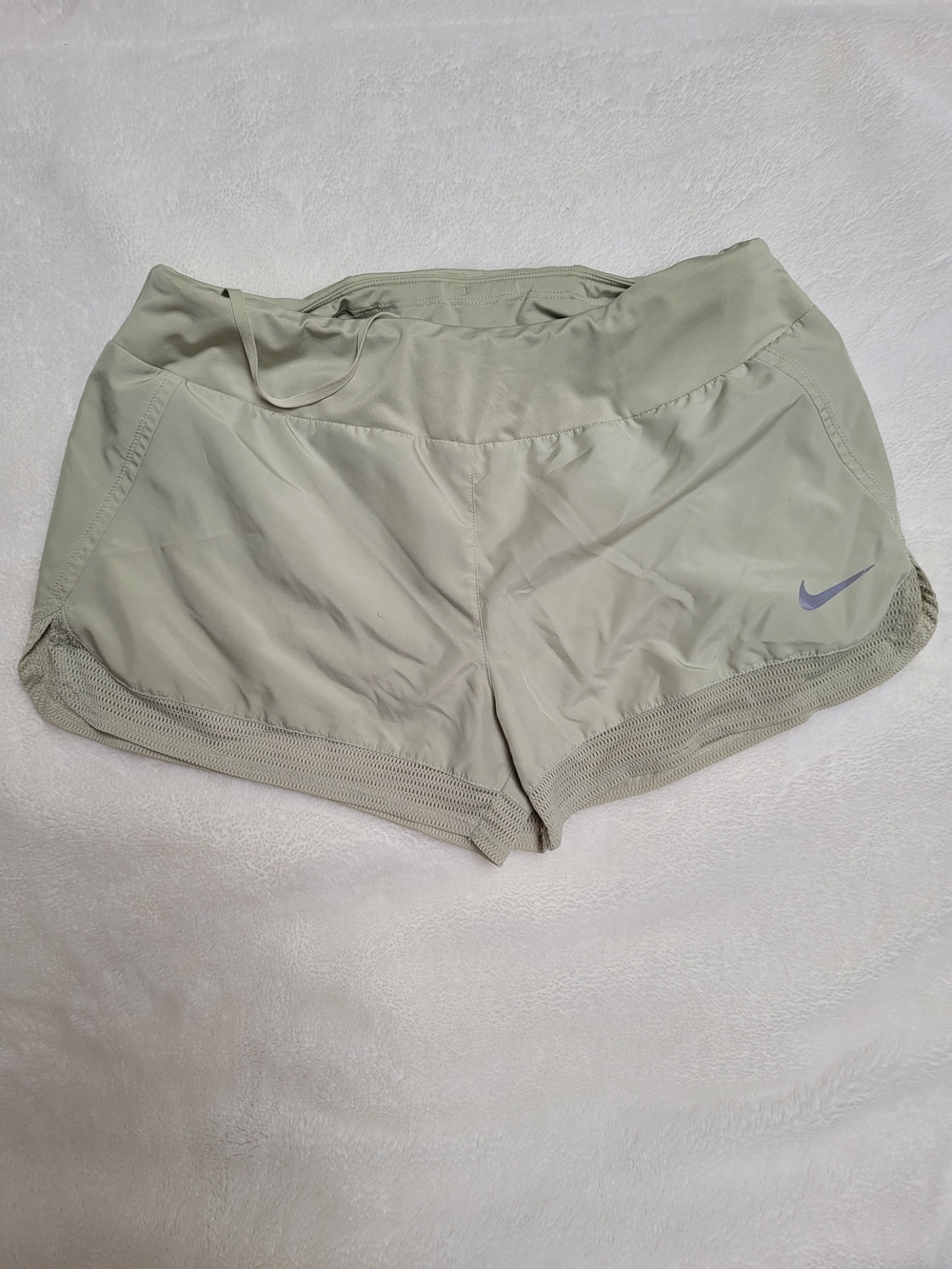 Nike Women’s Olive Green Dri-FIT Athletic Shorts